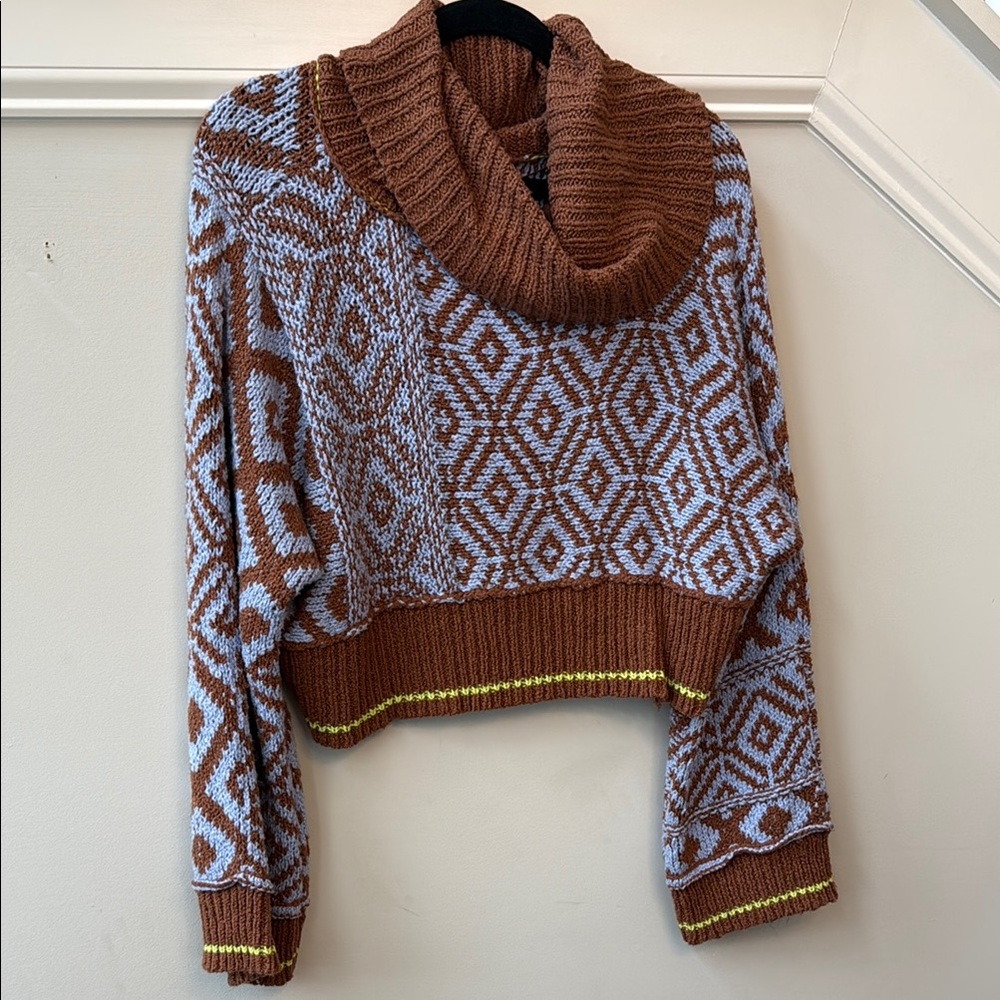 Free People crop sweater